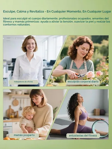 Vista 6 de DiDEER Masajeador de drenaje linfático y herramienta de masaje anticelulitis, para piernas, brazos y vientre, cuerpo, ayuda a reducir las estrías