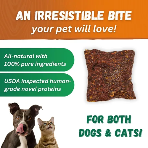 Vista 6 de Dr. Becker's Bites - Golosinas para perros de bisonte 5 onzas