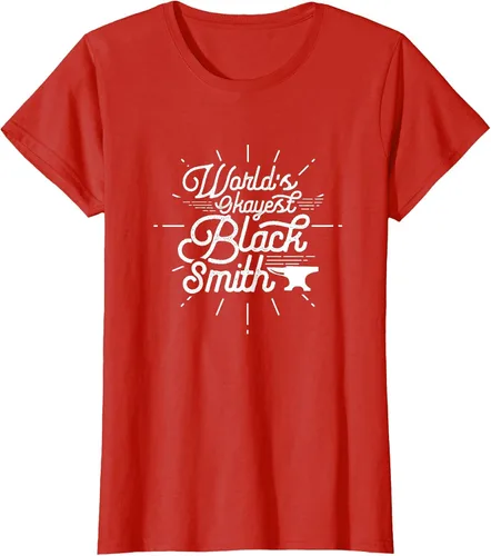 Vista 56 de Blacksmith Blacksmithing Forge Metalsmith Forging T-Shirt Asphalt Grey