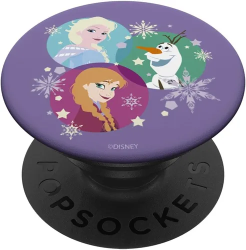 Vista 6 de Disney Frozen Group Shot Retratos PopSockets MagSafe PopGrip para iPhone