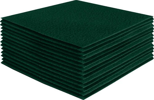 Vista 183 de FabricLA Hojas de fieltro acrílico para manualidades, cuadrados de fieltro precortados suaves de 4 x 4 pulgadas (3.9 in x 3.9 in), utiliza hojas
