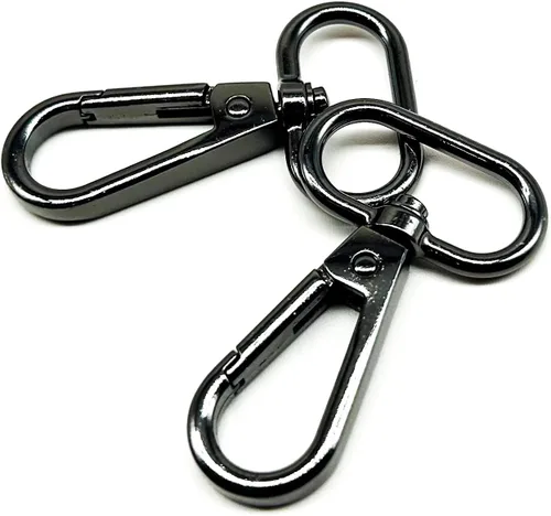 Vista 10 de Cierres giratorios de langosta de 1 pulgada ganchos giratorios 15 clips giratorios de metal de 1 pulgada para puerta de empuje de 1 pulgada