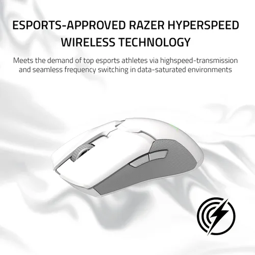 Vista 3 de Razer Gaming Viper – Mouse inalámbrico con sensor óptico DPI de entrada más rápida