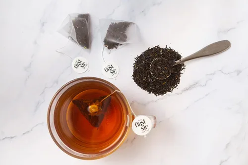 Vista 7 de Earl Grey té negro, 16 unidades, bolsas de té, 1oz, The Spice Hut (SHBX111)