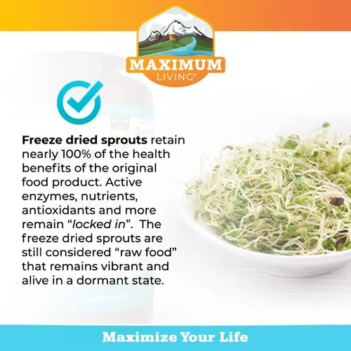 Vista 5 de Vita-Sprout - Mezcla de multivitamínicos y fitonutrientes integrales, 120 cápsulas
