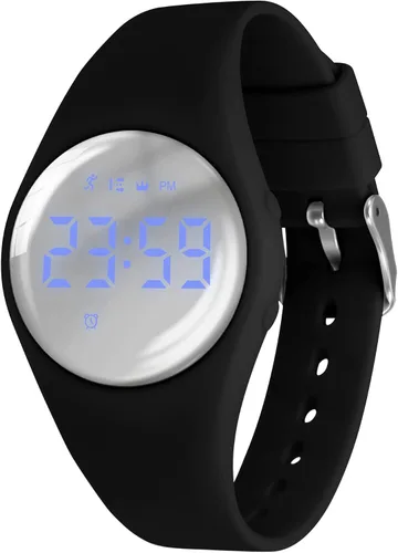 Vista 18 de NN BEN NEVIS Reloj digital para niños y niñas, reloj deportivo con rastreador de fitness, reloj despertador, cronómetro, sin aplicación y resistente