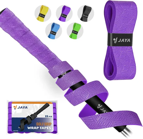 Vista 11 de JAYA Golf Grip Wrapping Tape – Regrip Your Clubs in 1 Minute, PU Overgrip, No Solvent Needed, 3 or 15 Pack