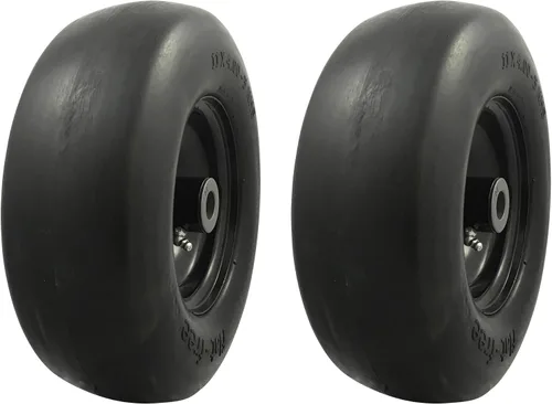 Vista 2 de MARASTAR Paquete de montaje de neumáticos para cortacésped de ajuste universal con cuchillas Toro de corte Maxpower de 42 pulgadas