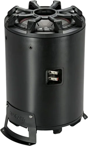 Vista 5 de KICKER 46CWTB82 TB8 Caja de subwoofer cargada a prueba de intemperie de 8 pulgadas con radiador pasivo - 2-Ohm, 300 W Passive radiator design, 300