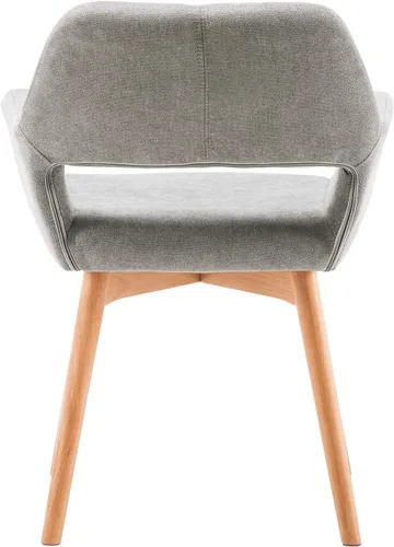 Vista 8 de Silla de Escritorio Sin Ruedas Silla de Acento Cómoda para Sala de Estar Comedor Dormitorio Silla de Tocador Silla de Maquillaje Oficina en Casa