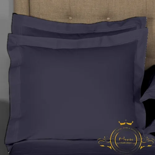 Vista 23 de Crown Collection Juego de 2 fundas de almohada estándar de 20 x 26 pulgadas, hipoalergénicas de 600 hilos, 100% algodón egipcio, fundas de almohada