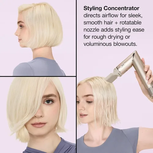 Vista 6 de Shark FlexStyle Air Multi-Styler y sistema de secado Cepillo secador de pelo para soplados con rizadores Coanda de envoltura automática, cepillo
