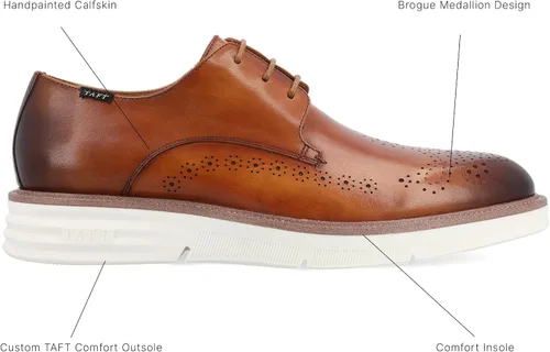 Vista 2 de TAFT 365 Model 104 - Zapatos Derby con cordones para hombre