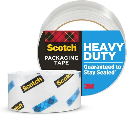 Vista 12 de Cinta para embalaje pesado Scotch 1.88 pulg x 54.6 yards, Transparente