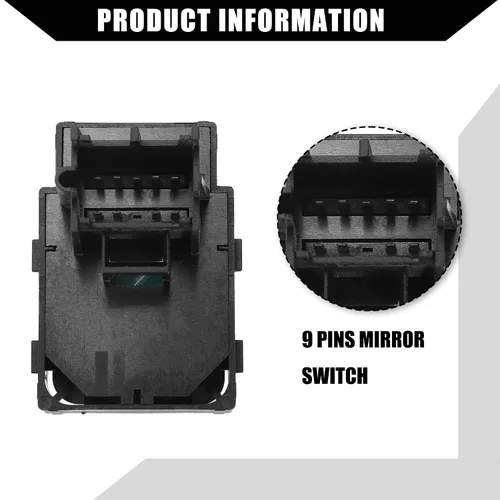 Vista 6 de No.15720127 Interruptor de control de ventana de coche y botón de interruptor de espejo eléctrico para Chevrolet Avalanche Silverado Suburban/lado