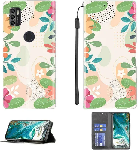 Vista 375 de jioeuinly ATT Motivate 2 - Funda compatible con ATT Motivate 2, funda con soporte abatible y cierre magnético DJS