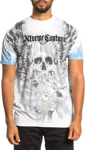 Vista 5 de Xtreme Couture by Affliction Camiseta para hombre The Edge White