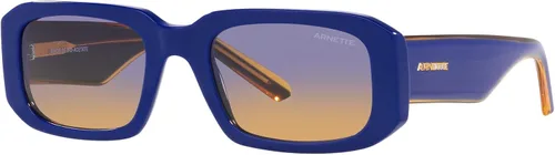Vista 9 de ARNETTE Gafas de sol para hombre, montura negra, lentes gris oscuro, 2.087 in