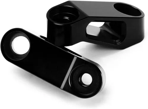 Vista 5 de Para Z250 Z300 Z400 Z650 Z750 Z800 Z900 Z1000 Zh2 Cualquier año Motocicleta Retrovisor Elevadores z 1000 900 800 750 650 400 300 250 Accesorios Negro