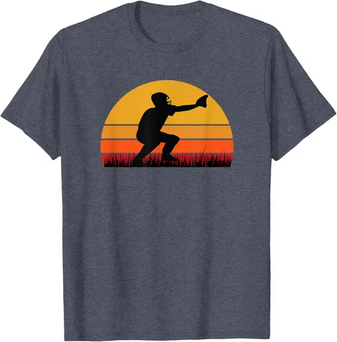 Vista 88 de Baseball Beisbol - Camiseta de jugador de pelota de defensa atrapante, Negro, S