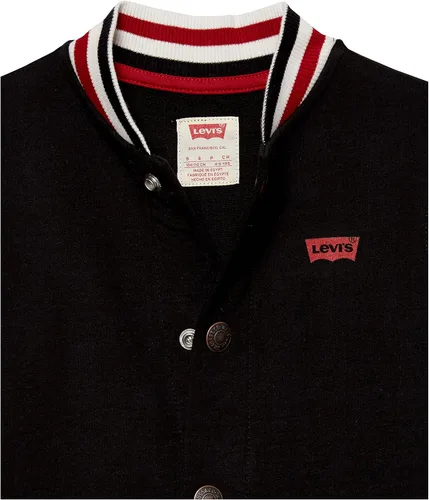 Vista 5 de Levi's Conjunto de 3 piezas de camiseta y sudadera con diseño gráfico para bebés
