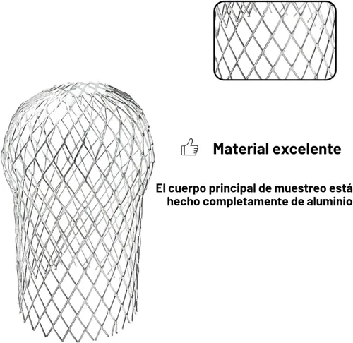 Vista 3 de Sankoly Paquete de 4 Protectores de Canalones Bajantes Filtro Colador de Aluminio Protectores Expandibles de Bajantes de Canalones Protectores
