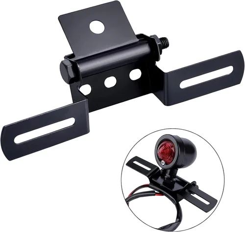 Vista 10 de Soporte para placa de matrícula de motocicleta de aleación