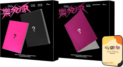 Vista 5 de Álbum de Star Stray Kids [Limited Star Ver.]+Beneficios de prepedido + planificador digital inspirado en BolsVos K-POP, paquete de calcomanías