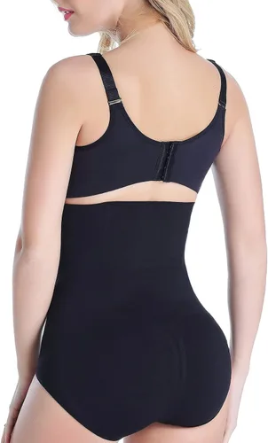 Vista 2 de Bragas de entrenamiento de cintura para mujer, moldeador de abdomen, moldeador de cuerpo, faja moldeadora de cintura alta, levantador de glúteos