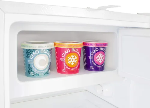 Vista 2 de Summit Appliance ALRF48CSS Refrigerador-congelador integrado de 20 pulgadas de ancho, compatible con ADA, estantes ajustables, capacidad de 2.68