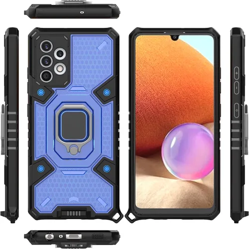 Vista 20 de Funda para 1+ Nord 2 5G, funda para OnePlus Nord 2 5G con funda de soporte, color azul