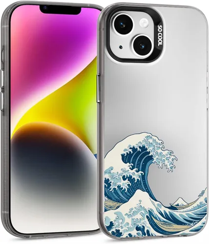 Vista 37 de Funda para iPhone 12 Pro Max (protección contra caídas de grado militar) Funda de teléfono de TPU a prueba de golpes, medusa-12PM Azul