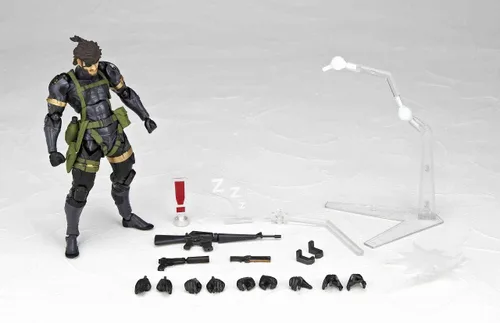 Vista 8 de Kaiyodo Revoltech Yamaguchi #131: Metal Gear Solid: Peace Walker Snake Figura de acción