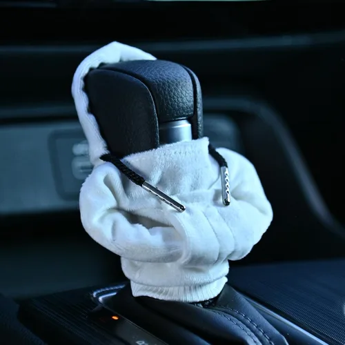 Vista 2 de Sudadera con capucha para palanca de cambios de automóvil, accesorios interiores de automóviles, camisa con capucha de moda, divertida perilla