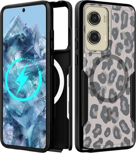 Vista 108 de Funda para Moto G 5G 2024 – Compatible con MagSafe para mujeres y niñas, bonita funda protectora magnética para teléfono, diseño femenino Kawaii