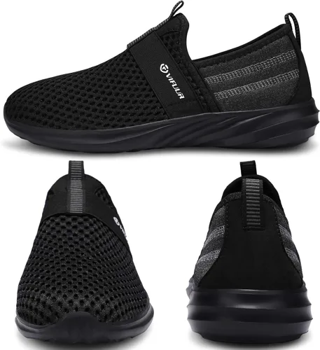 Vista 6 de VIFUUR Zapatos de agua para hombre y mujer, zapatos deportivos para playa, surf, caminar, kayak, barco, piscina