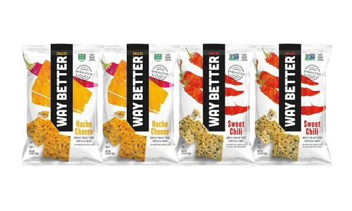 Vista 8 de Way Better Snacks Chips de tortilla, batata, 5.5 onzas
