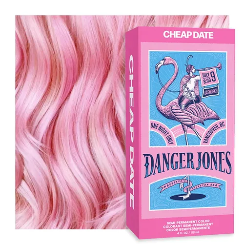 Vista 13 de Danger Jones Color de cabello semipermanente (Adrenalina, verde neón)
