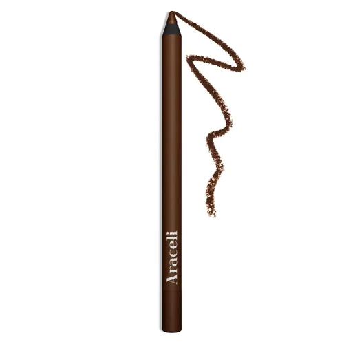 Vista 14 de Araceli Beauty - Lápiz delineador de ojos, resistente al agua y a las manchas, color negro Long-Lasting Soft and Creamy Texture for Precision