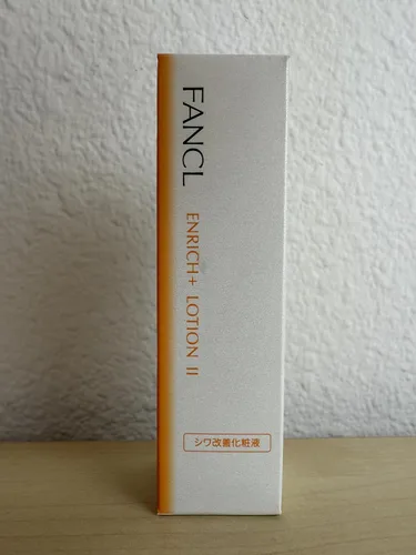 Vista 2 de FANCL Enrich+ Lotion II - Loción facial japonesa antienvejecimiento con niacinamida, tóner hidratante sin conservantes para firmeza y elasticidad