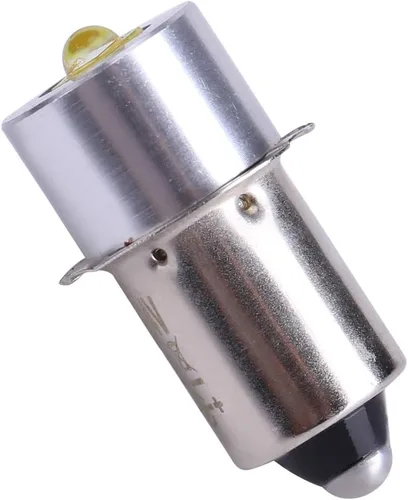 Vista 7 de Linterna de 18 V Super brillante LED reemplazo bombilla actualización, luz de trabajo de emergencia, antorchas de alto brillo 5W 6-24V P13.5S