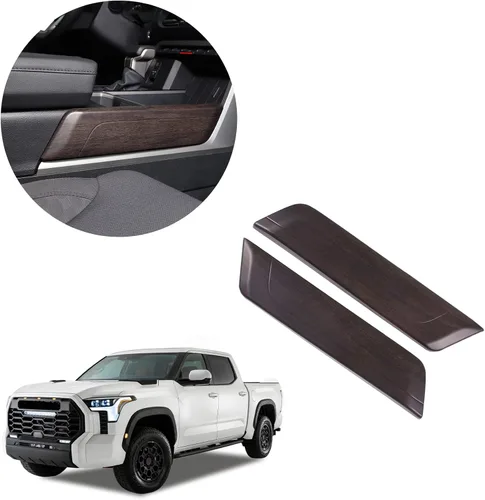 Vista 8 de Cubierta decorativa para panel de engranajes central de automóvil compatible con Toyot @Tundra/Sequoia 2022-2023 Panel de engranajes central