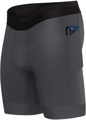 Vista 4 de All Citizens Men's Tactical II Compression Shorts - Dark Gray (L) - Multi-sport, High-performance for Athletes