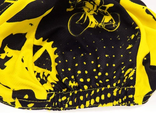 Vista 4 de JPOJPO - Gorra de ciclismo para hombre poliéster transpirable absorbe el sudor