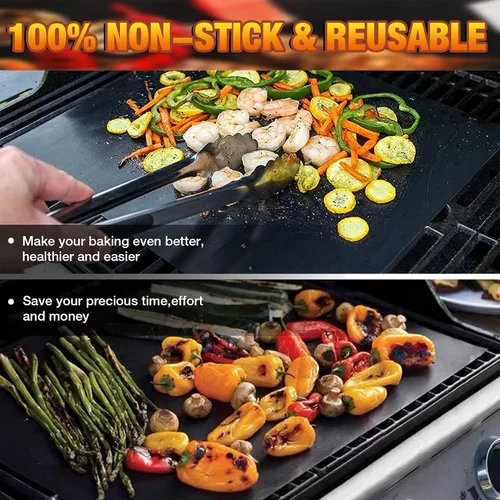 Vista 6 de Revestimientos de horno para la parte inferior del horno/horno eléctrico/horno de gas/horno tostador/parrilla de microondas, antiadherente