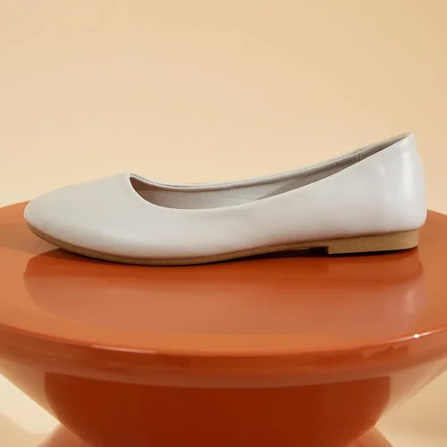 Vista 7 de Hash Bubbie - Zapatos planos para mujer, zapatos de ballet, zapatos de vestir, zapatos cómodos de piel sintética sin cordones para mujer