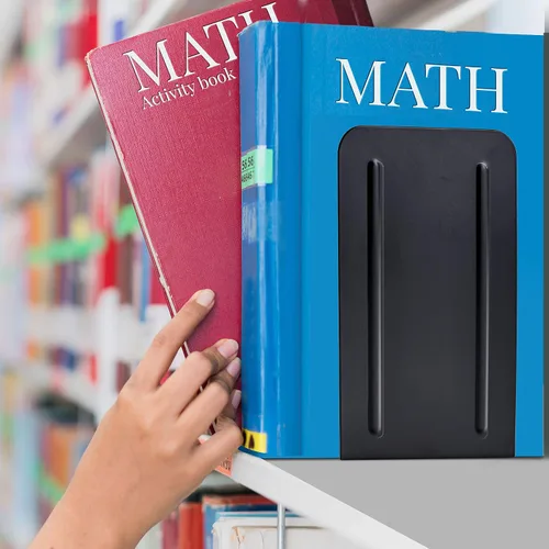 Vista 7 de Soportes para libros prémium Acrimet, Negro