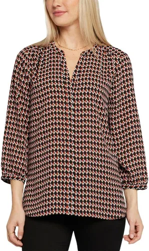 Vista 5 de Blusa petite para mujer con manga 3/4 de la marca NYDJ Alicia Glen