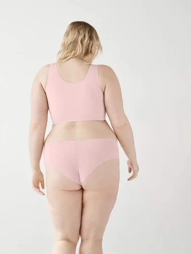 Vista 2 de True & Co Sujetador de cuello redondo para mujer