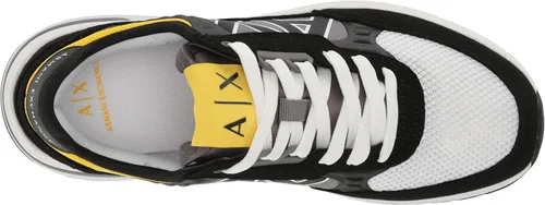 Vista 5 de AX ARMANI EXCHANGE Zapatillas deportivas de moda con bloques de color para hombre